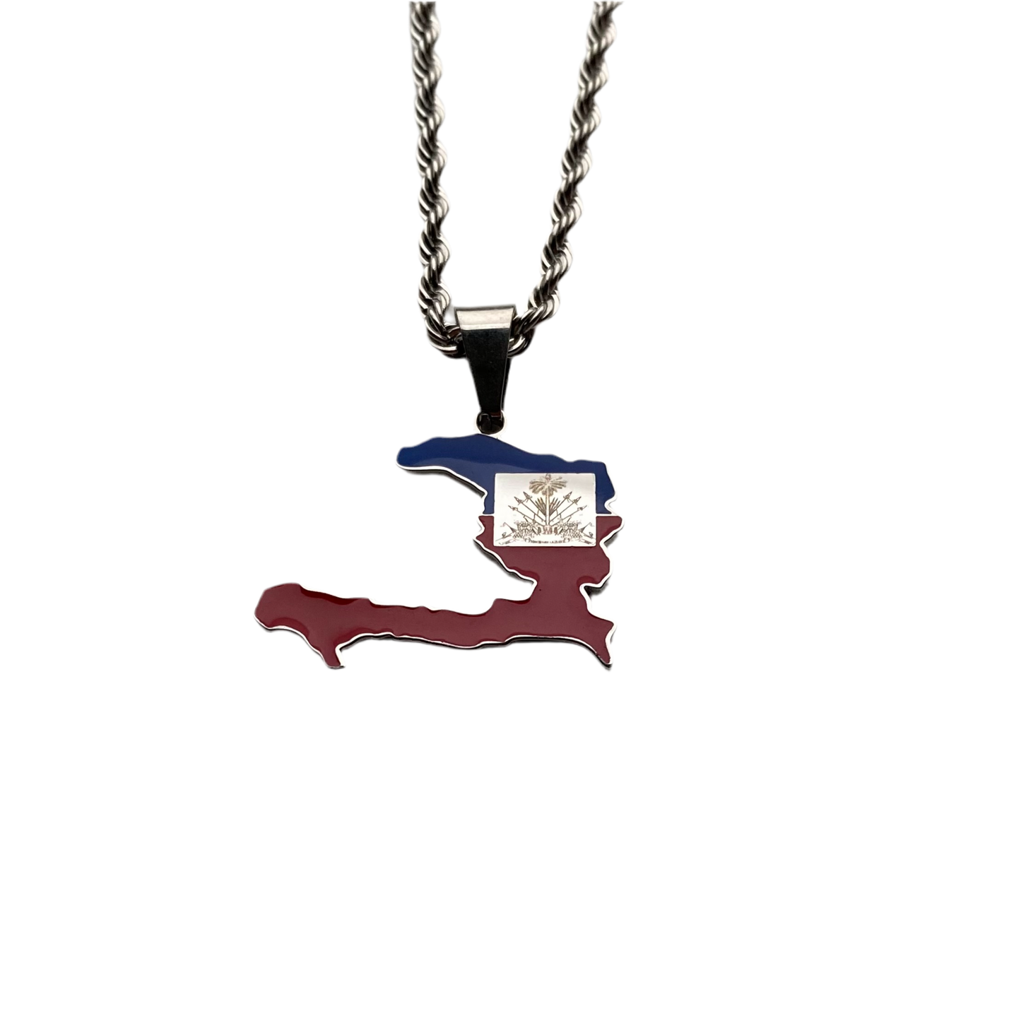 Haïti Necklace - Flag