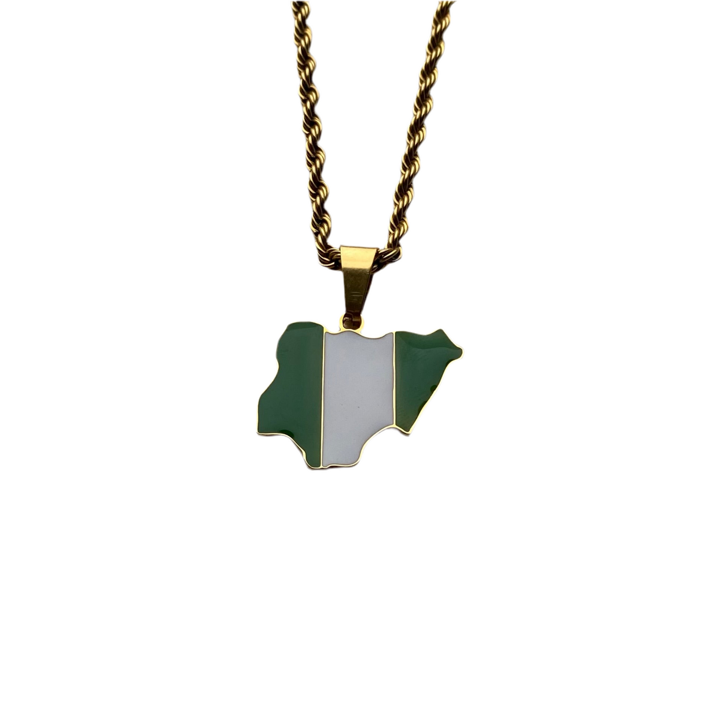 Nigeria ketting - Vlag