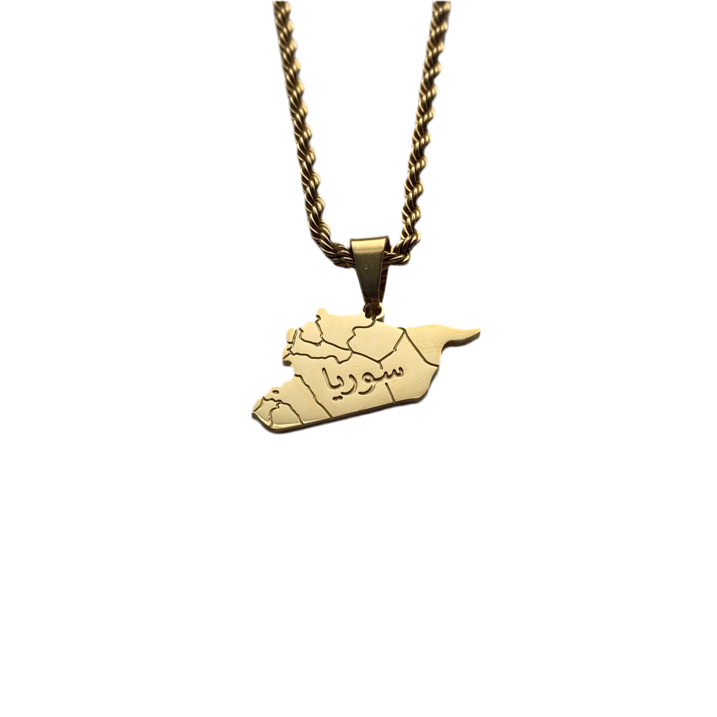 Syria Necklace - Map
