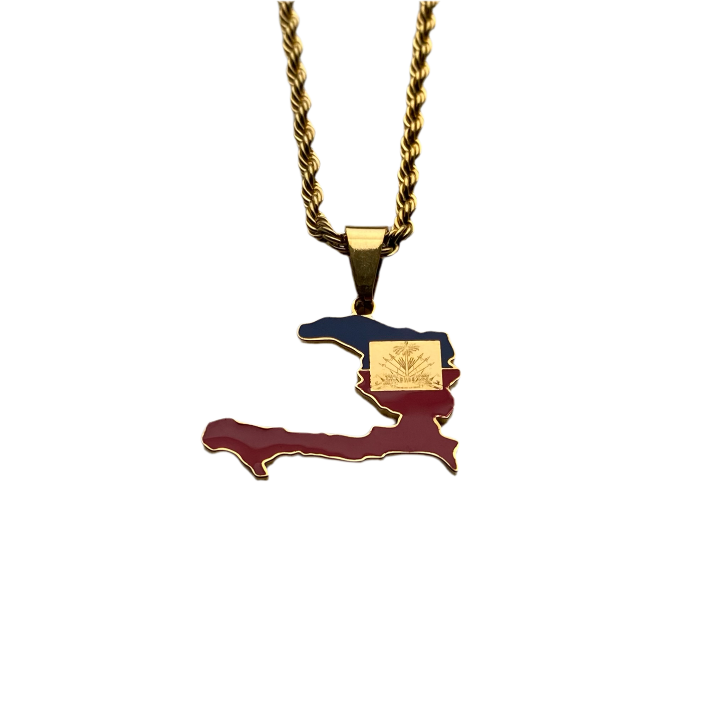 Haïti Necklace - Flag