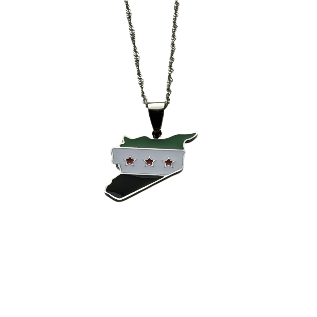 Syria Necklace - Flag