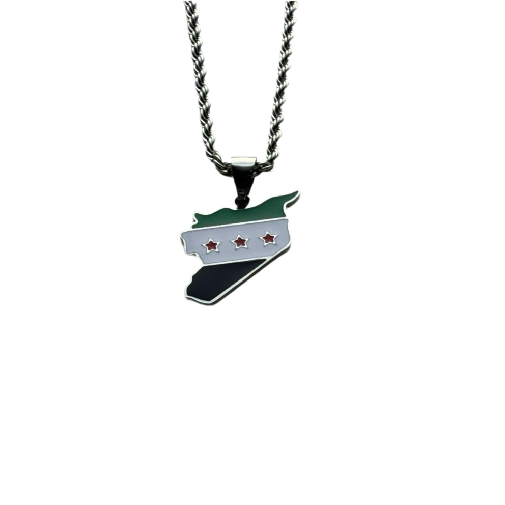Syria Necklace - Flag