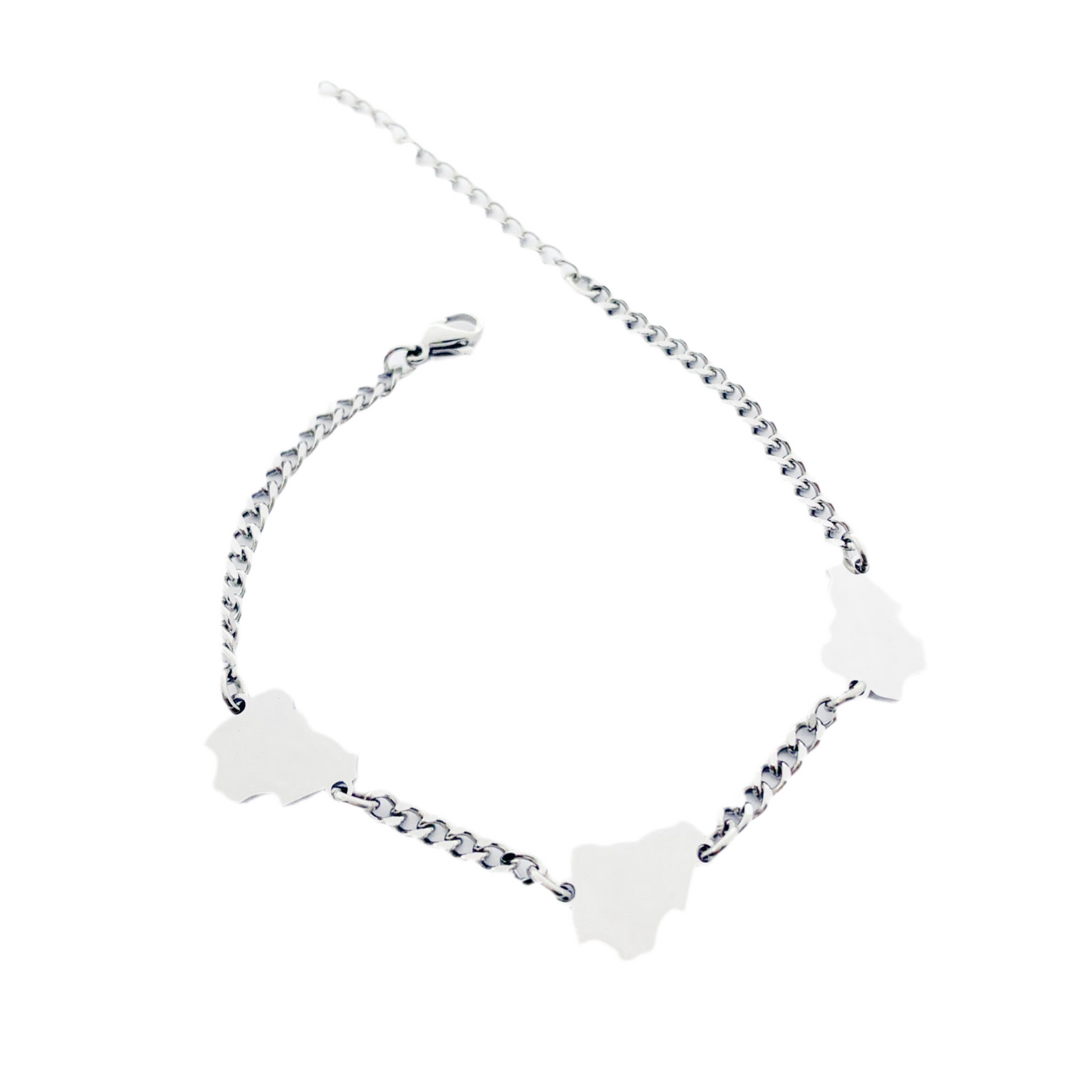 Nigeria Map Bracelet