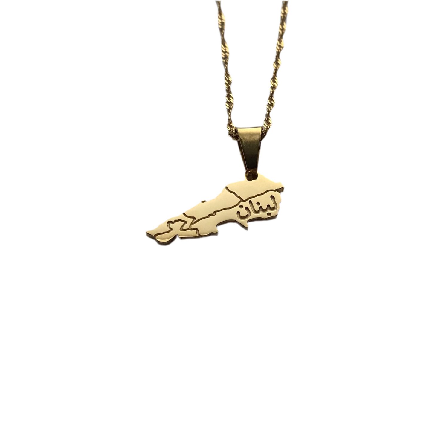 Lebanon Necklace - Map