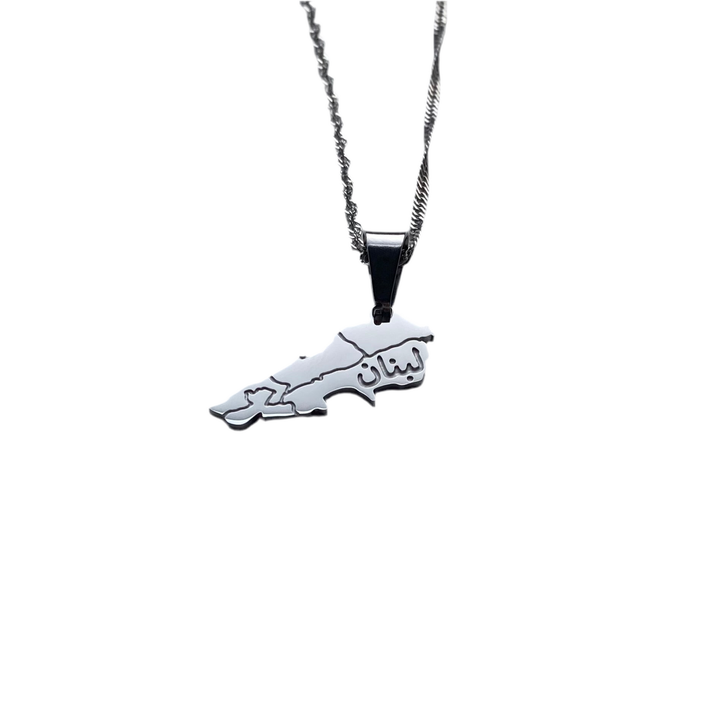 Lebanon Necklace - Map