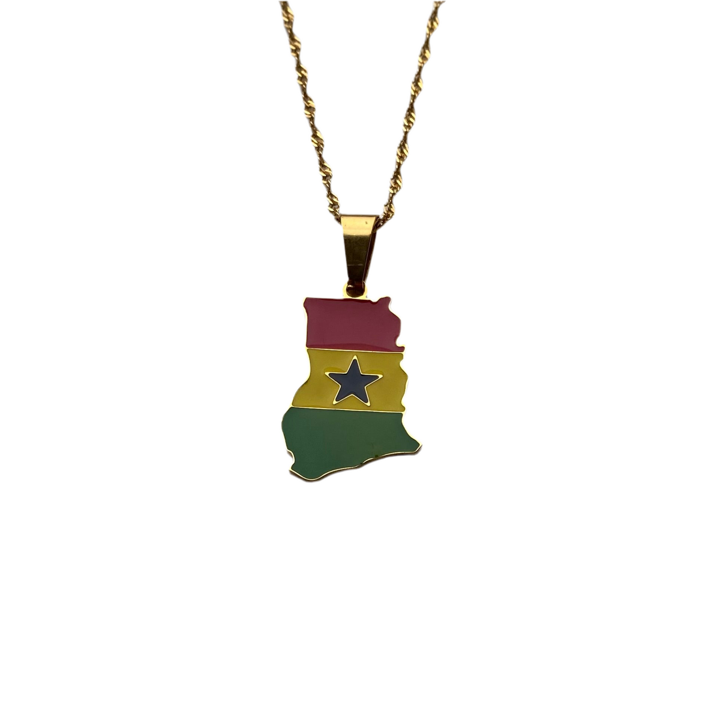 Ghana ketting - Vlag
