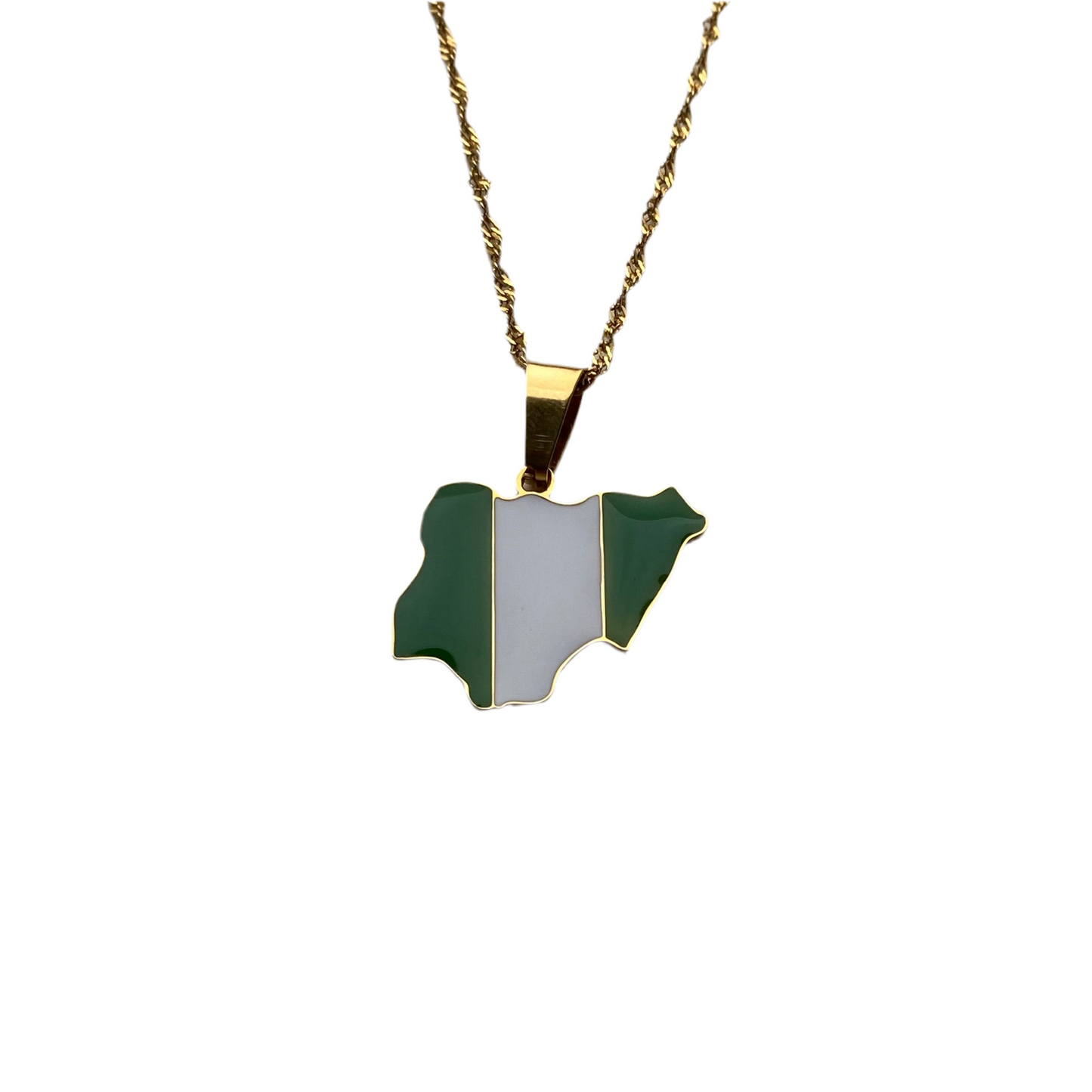 Nigeria ketting - Vlag