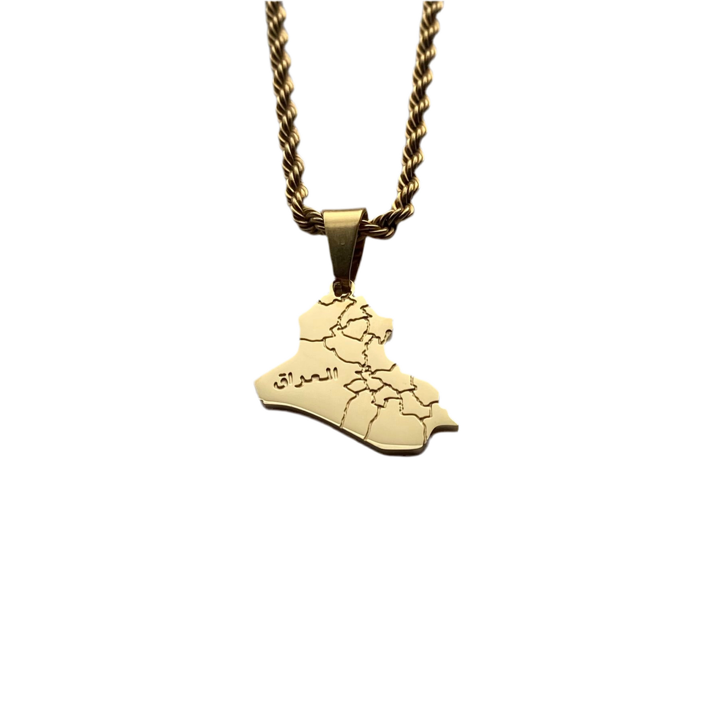 Iraq Necklace - Map