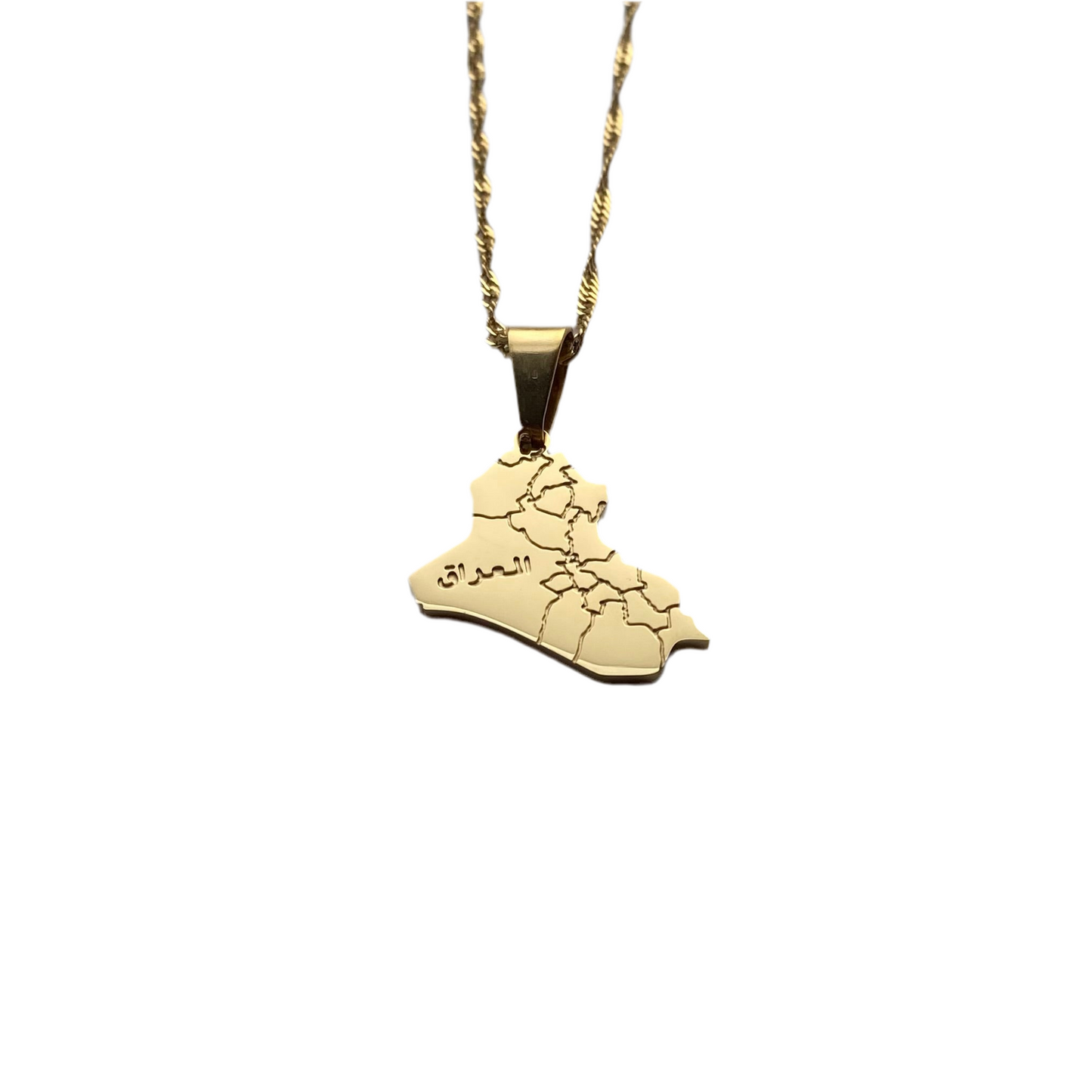 Iraq Necklace - Map