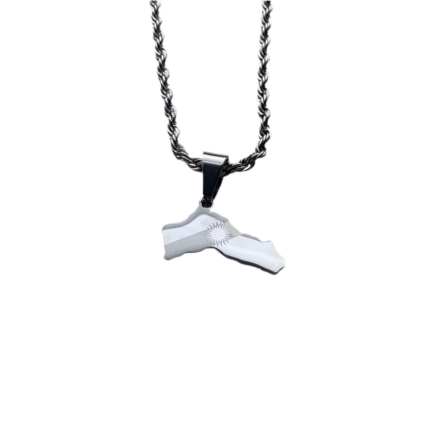 Kurdistan Necklace - Map