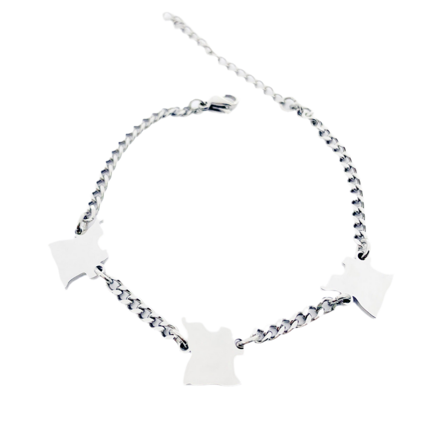 Angola Map Bracelet