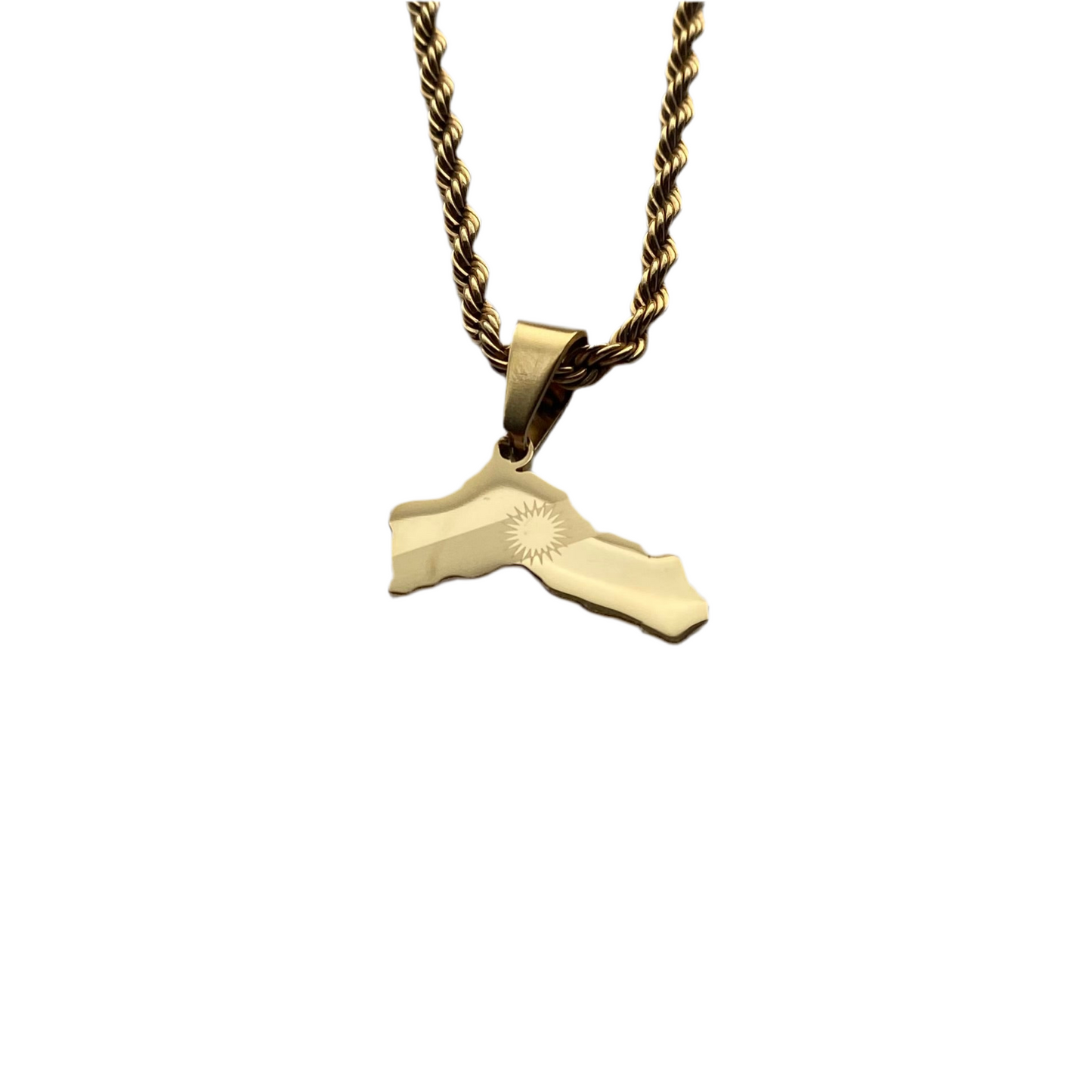 Kurdistan Necklace - Map