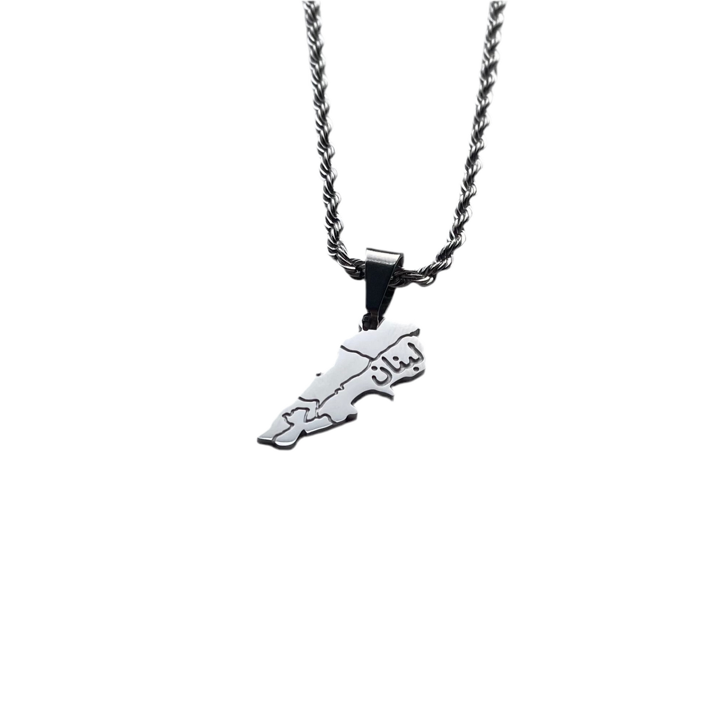 Lebanon Necklace - Map