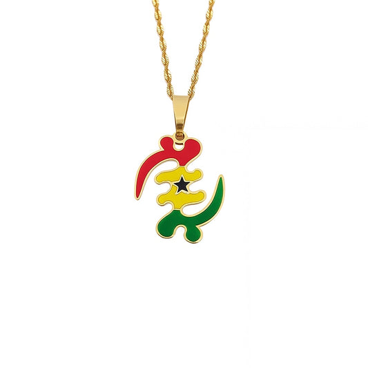 Ghana Necklace - Gye Nyame