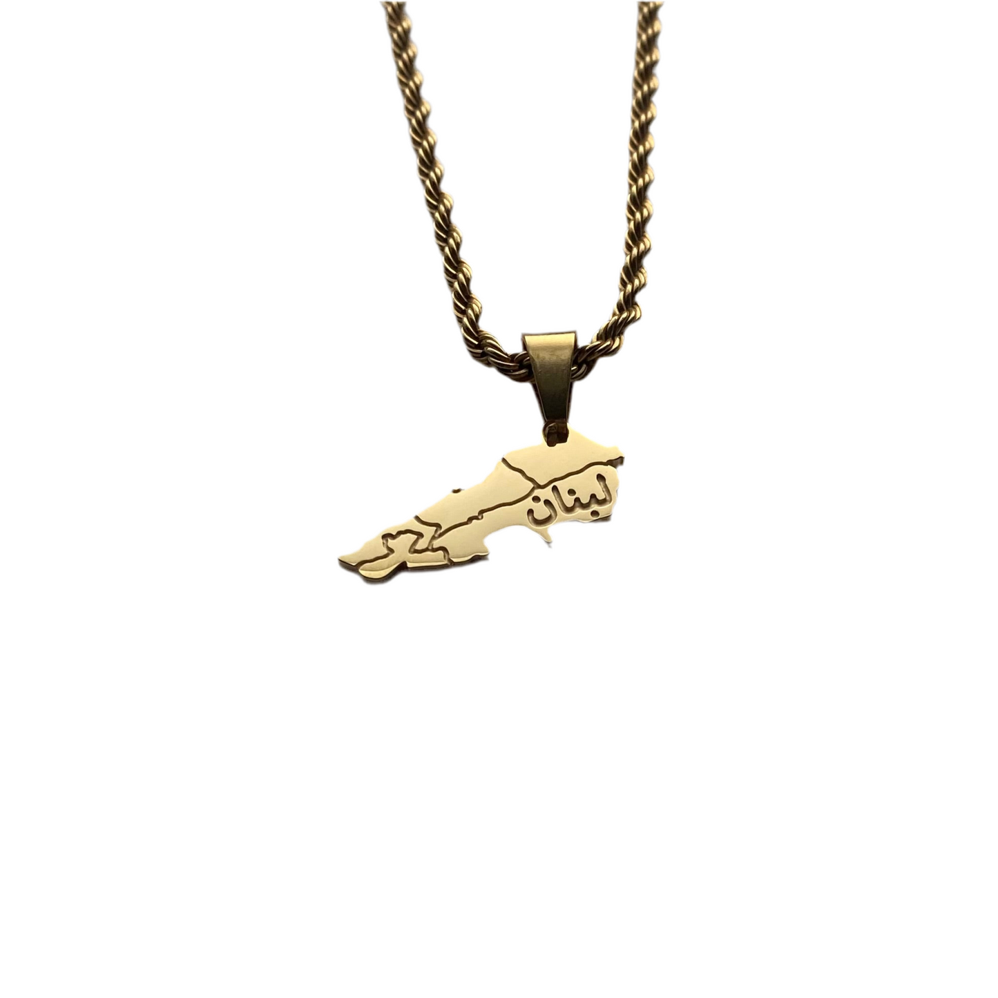 Lebanon Necklace - Map