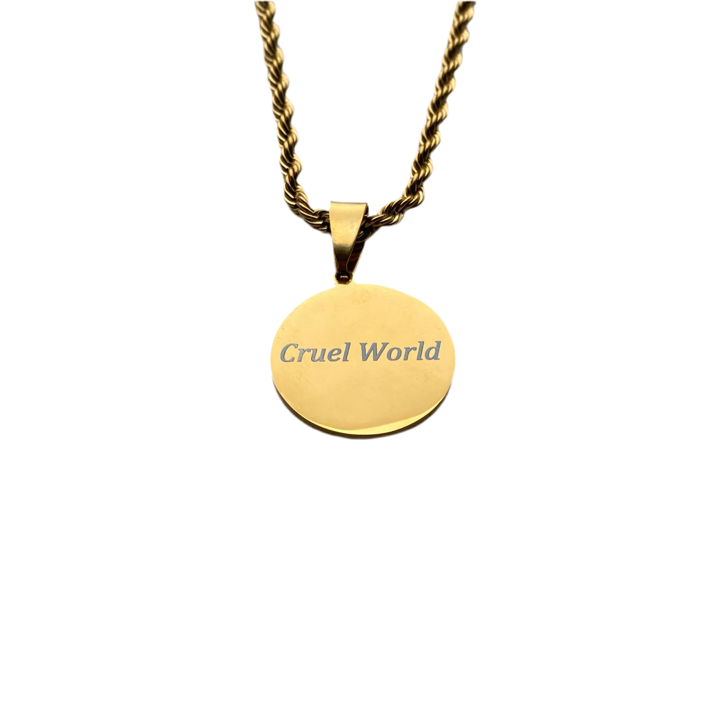Engravable Coin Necklace