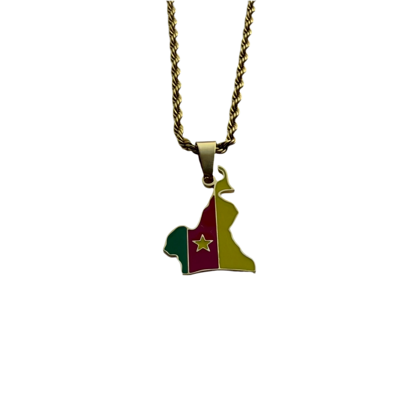 Cameroon Necklace - Flag