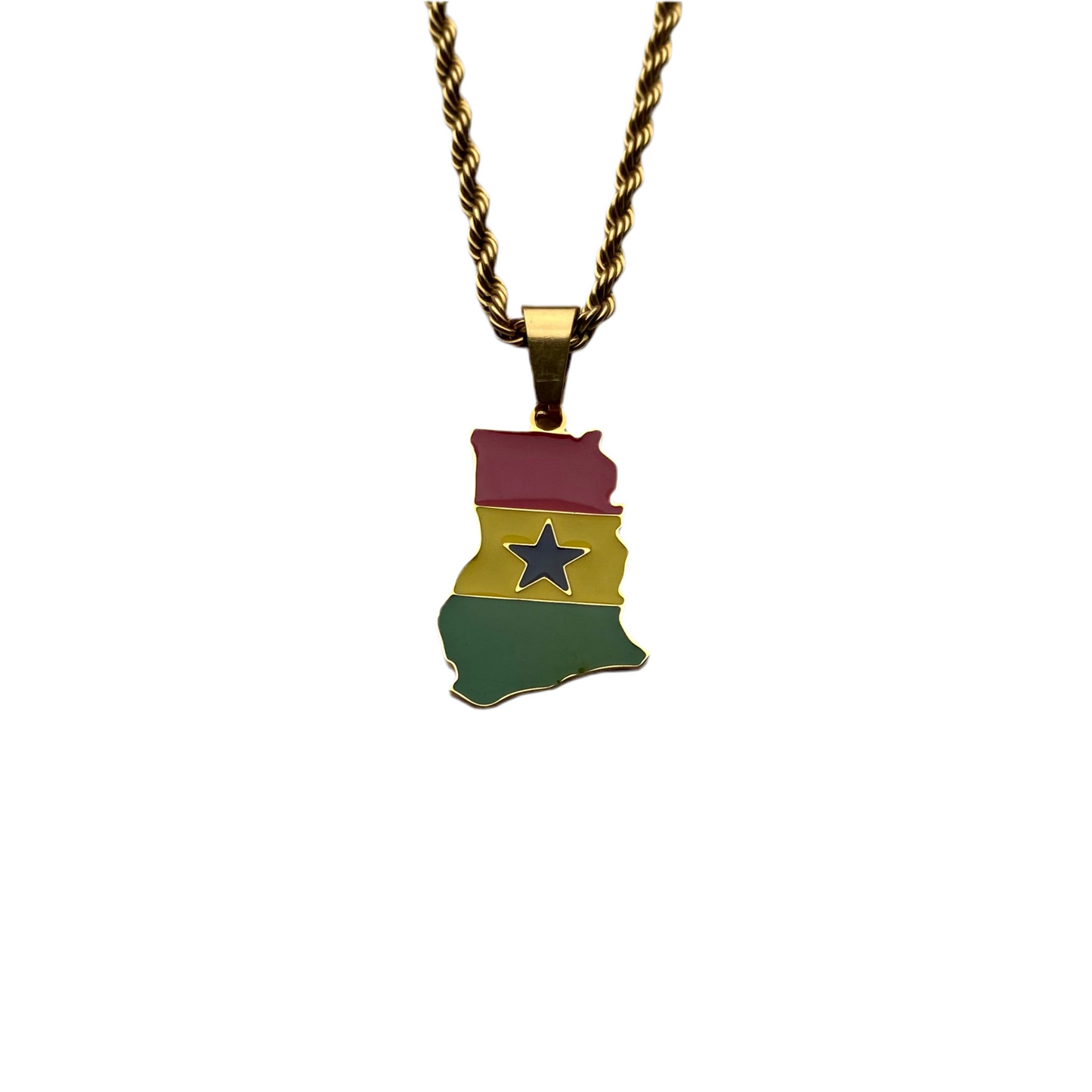 Ghana ketting - Vlag