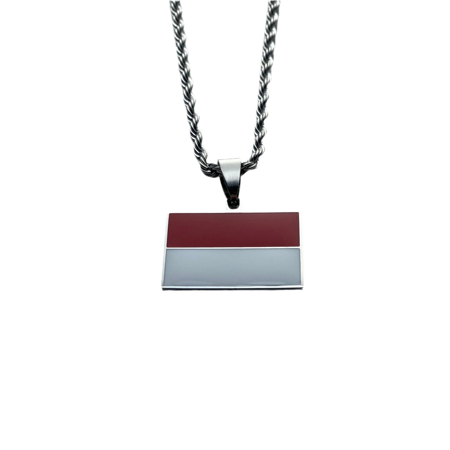 Indonesia Necklace - Flag