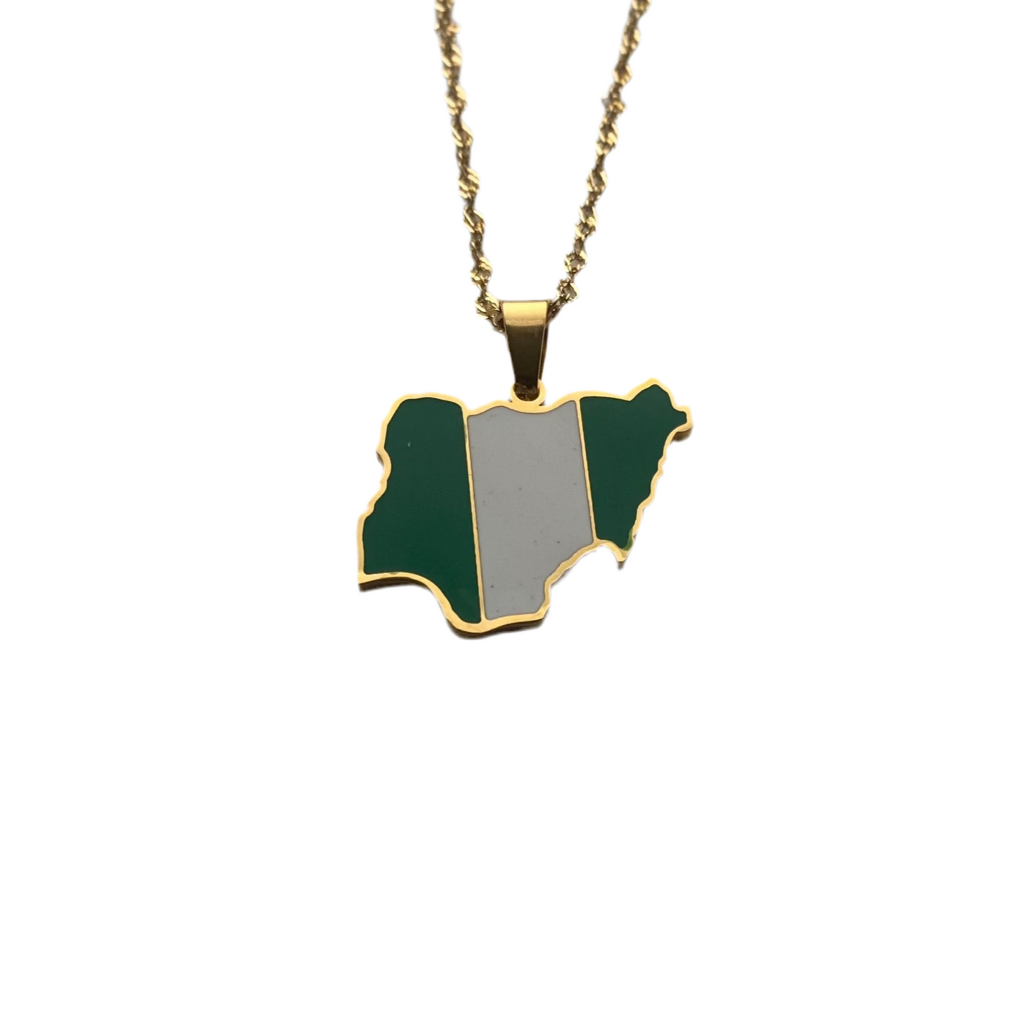 Nigeria ketting - Vlag