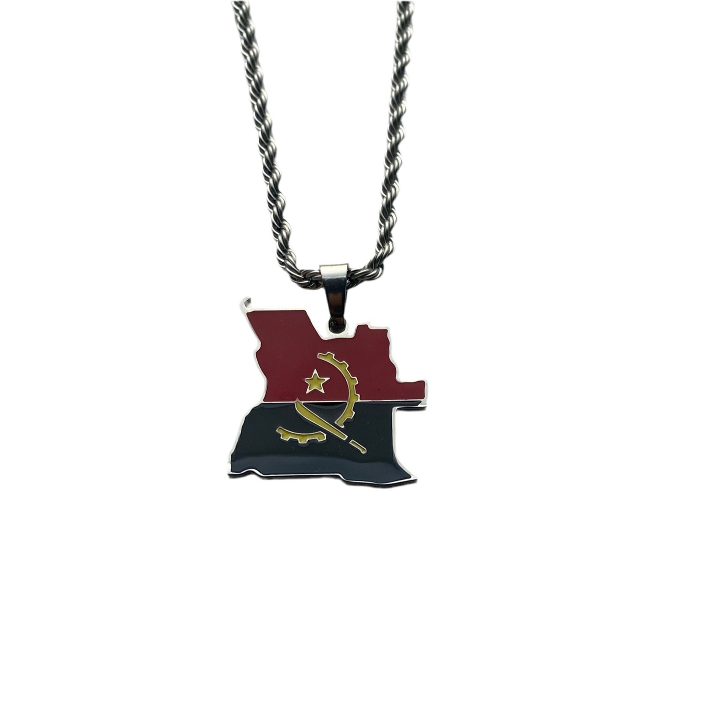 Angola Necklace - Flag