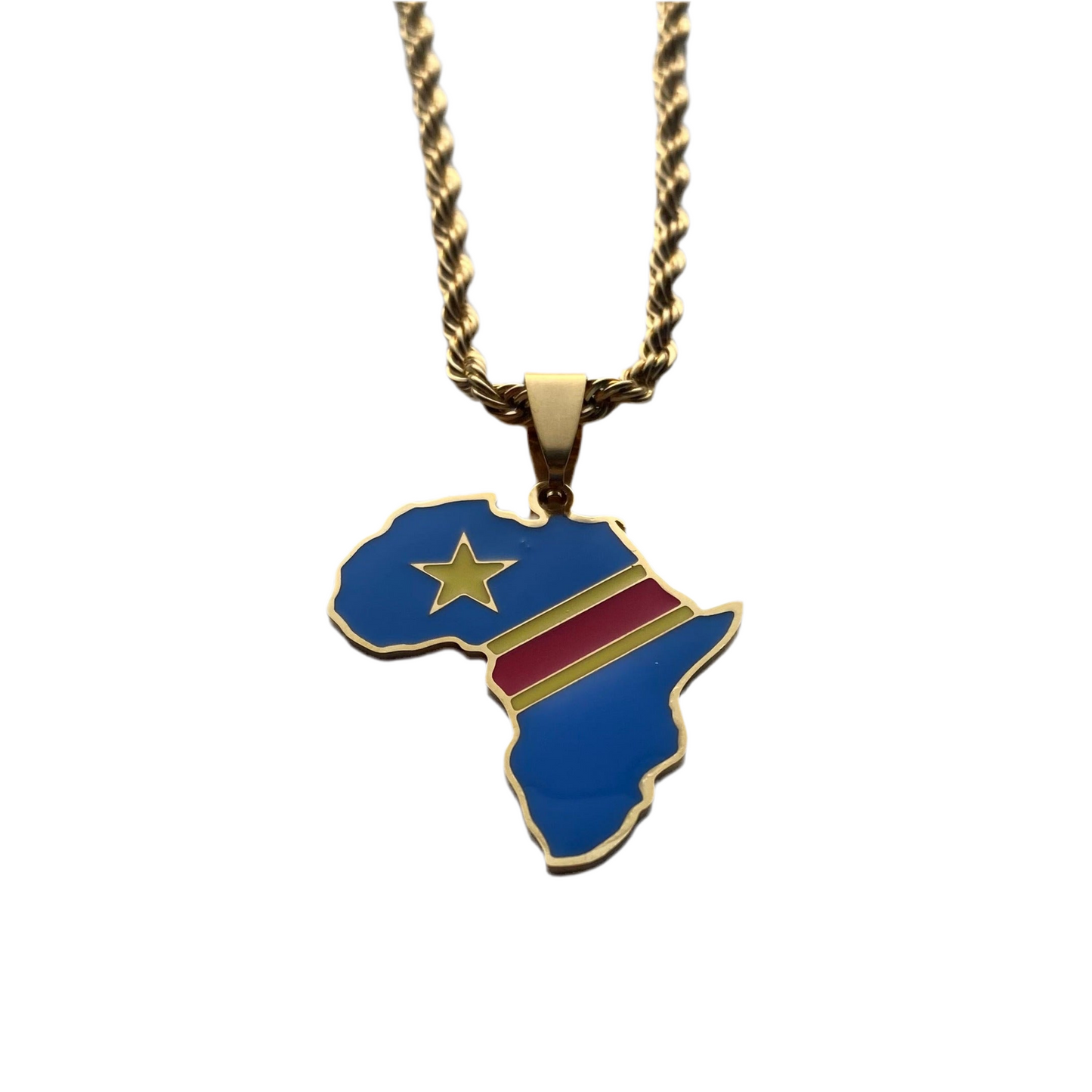 DRC Congo Necklace - Africa