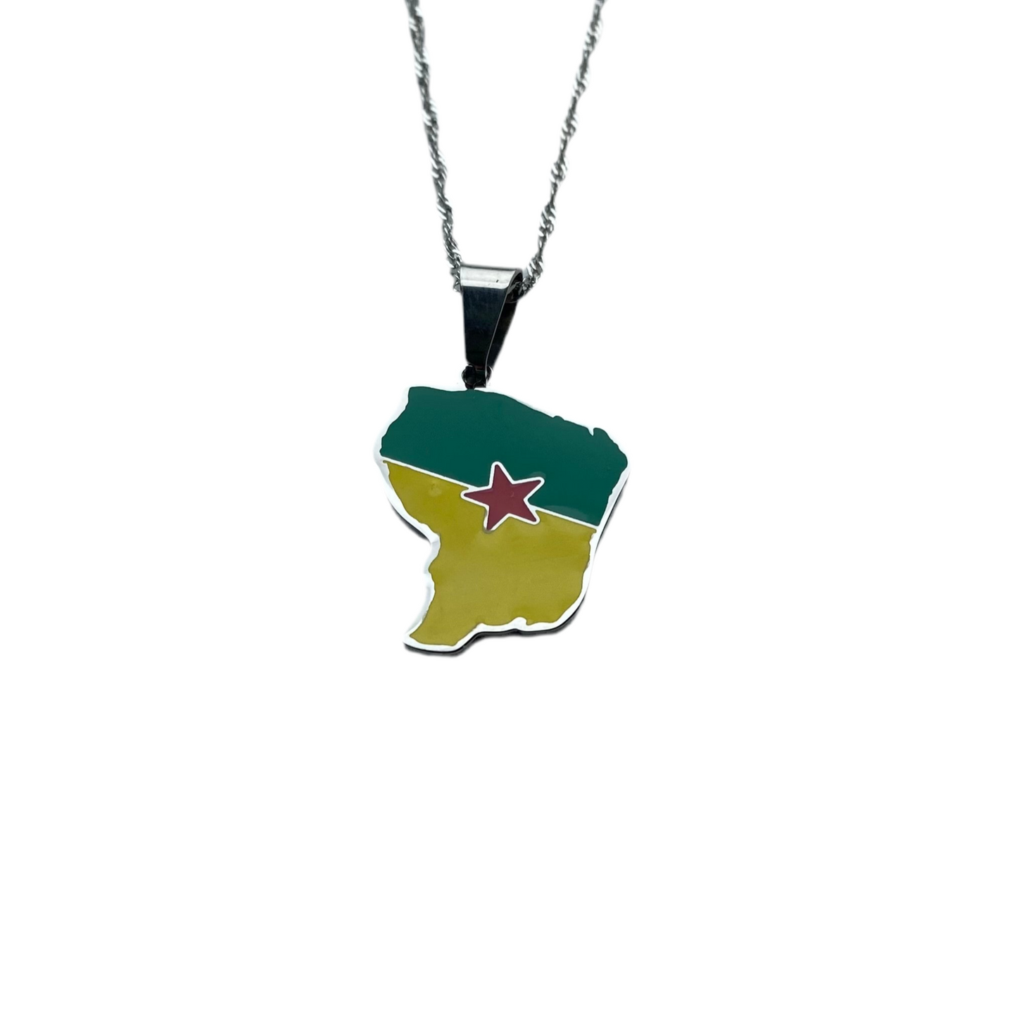 Frans Guyana ketting - Vlag