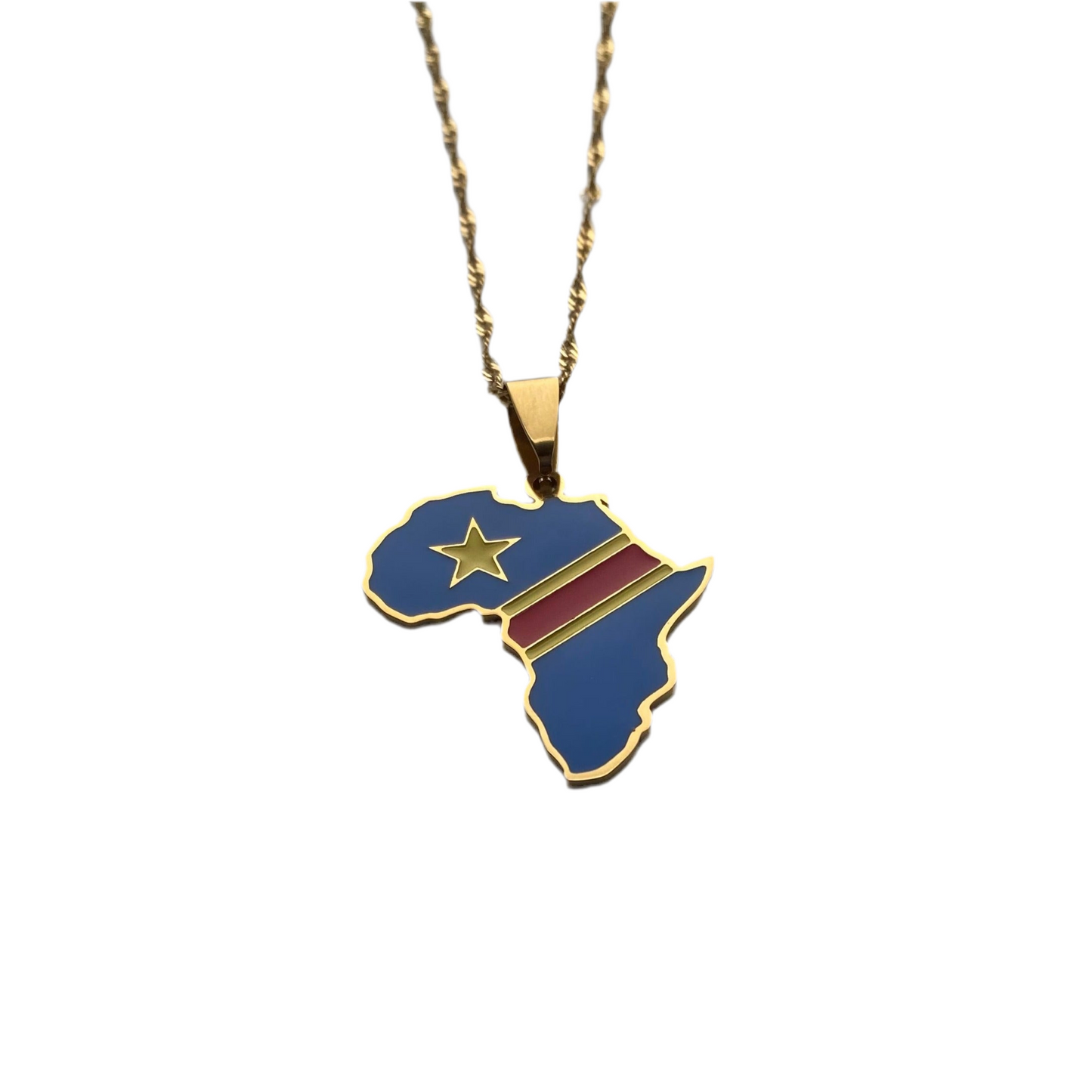 DRC Congo Necklace - Africa