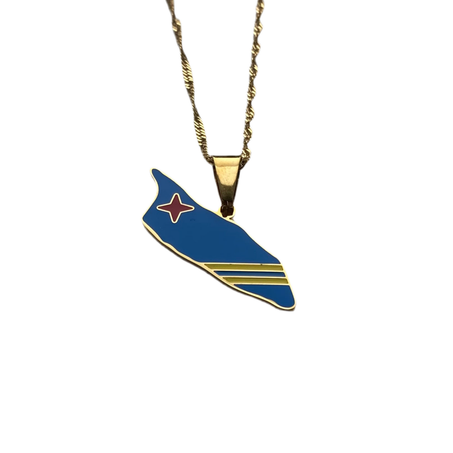 Aruba Necklace - Flag