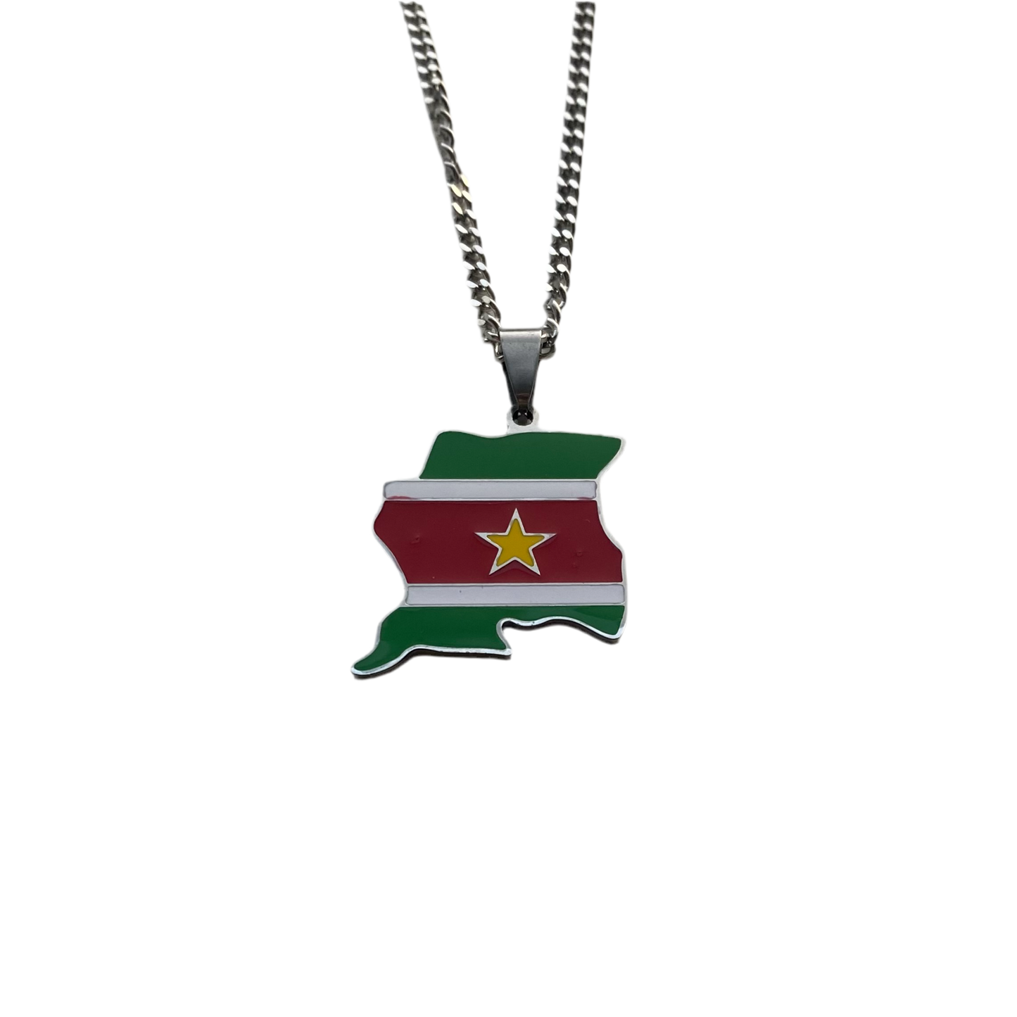 Suriname Necklace - Flag