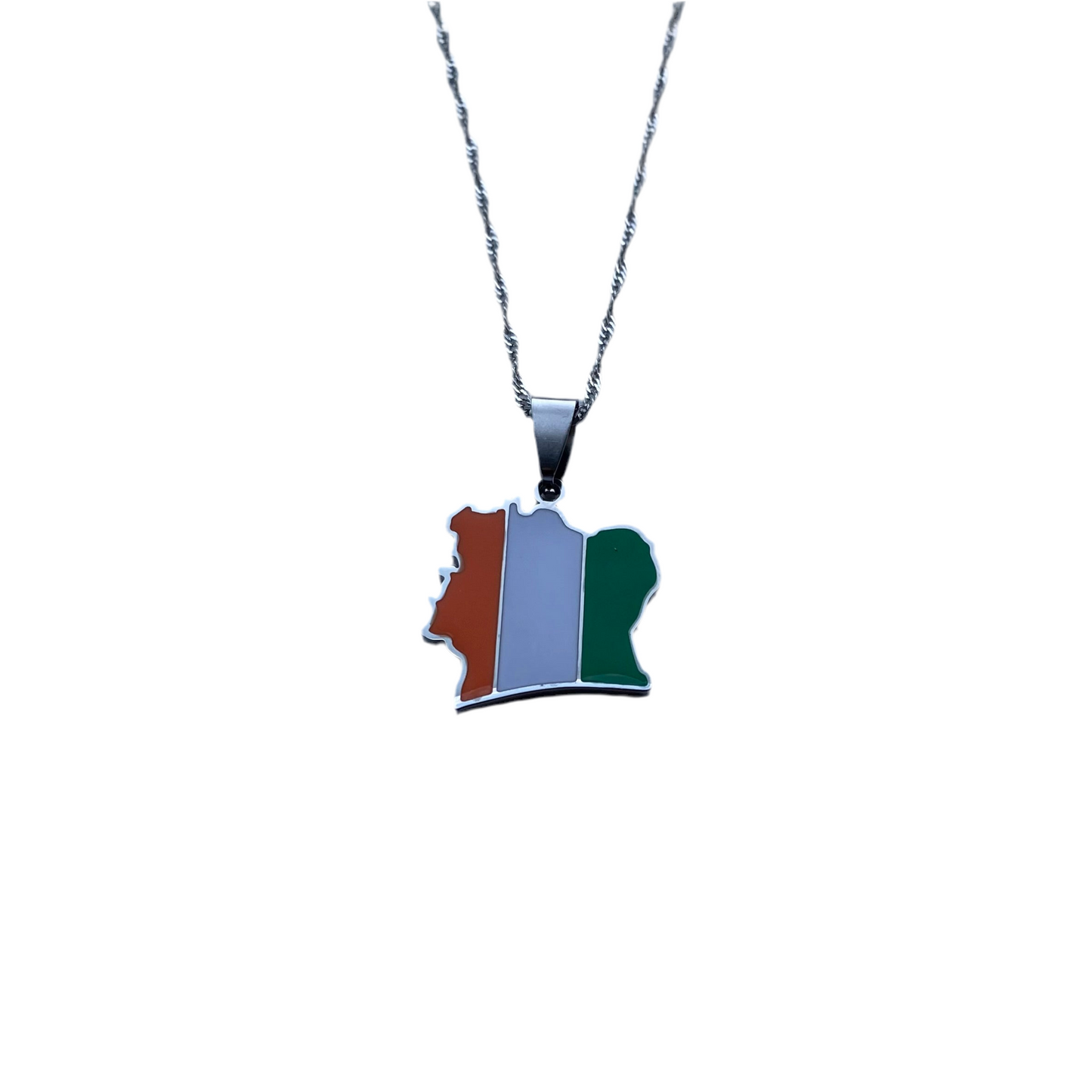 Ivoorkust ketting - Vlag