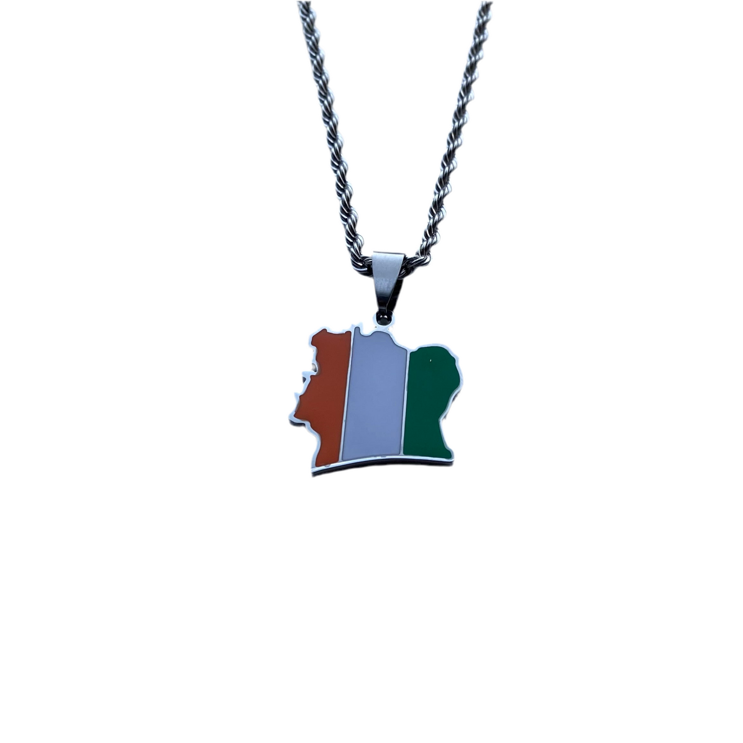 Ivoorkust ketting - Vlag