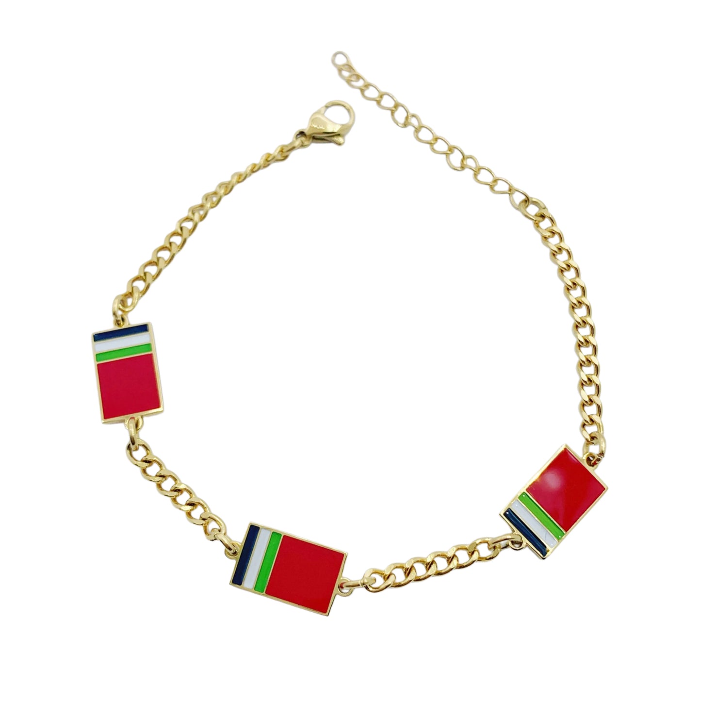 Maluku Flag Bracelet