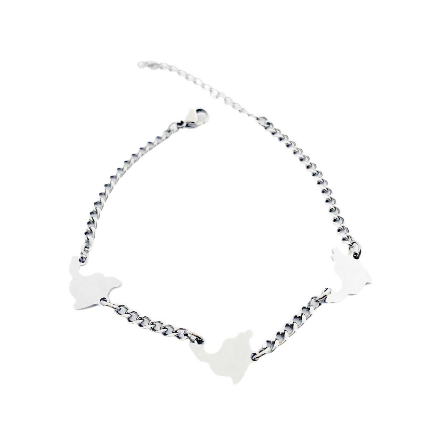 Saint Martin Map Bracelet