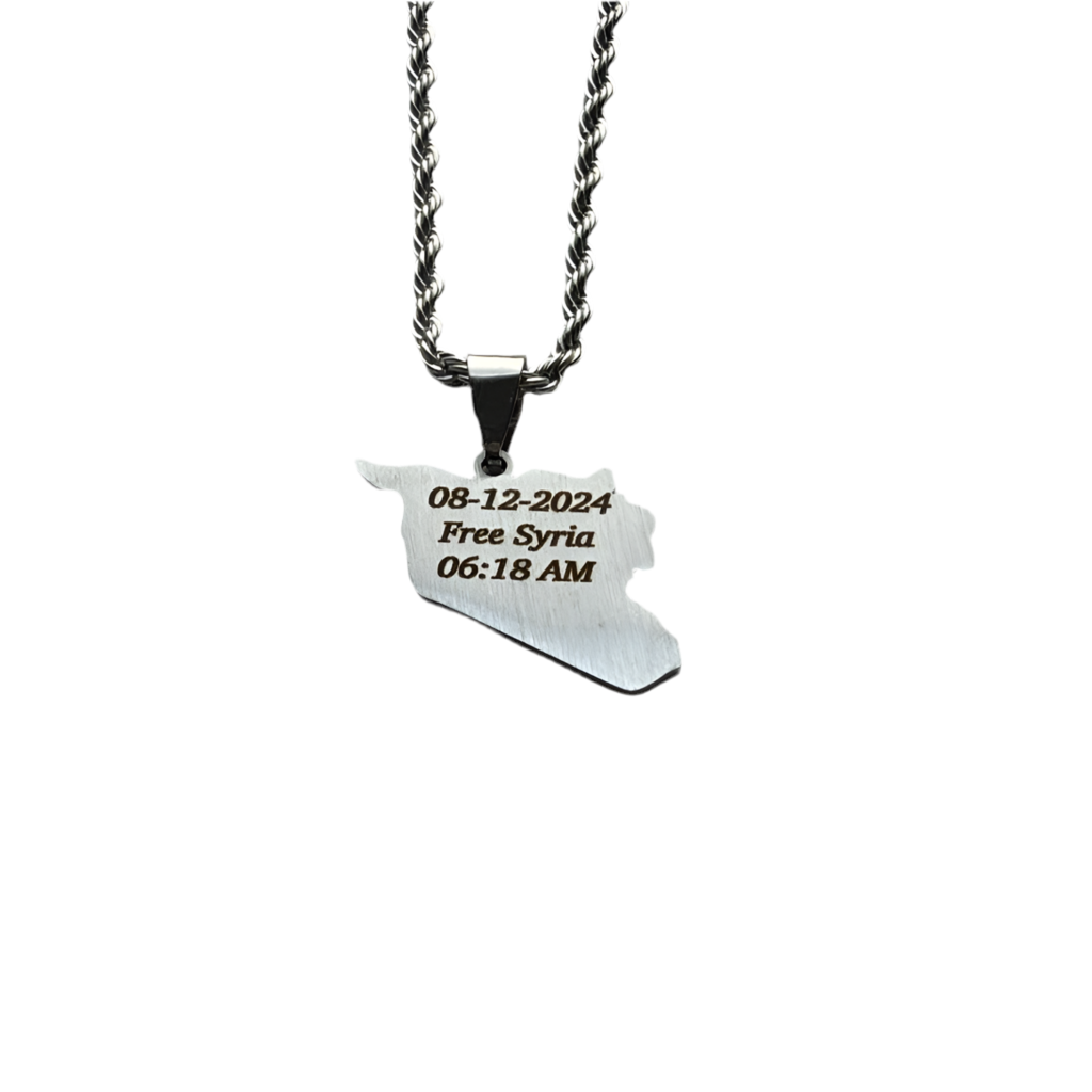 Syria Necklace - Flag (Pre-order)