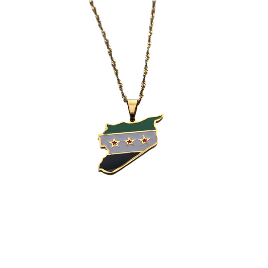 Syria Necklace - Flag (Pre-order)