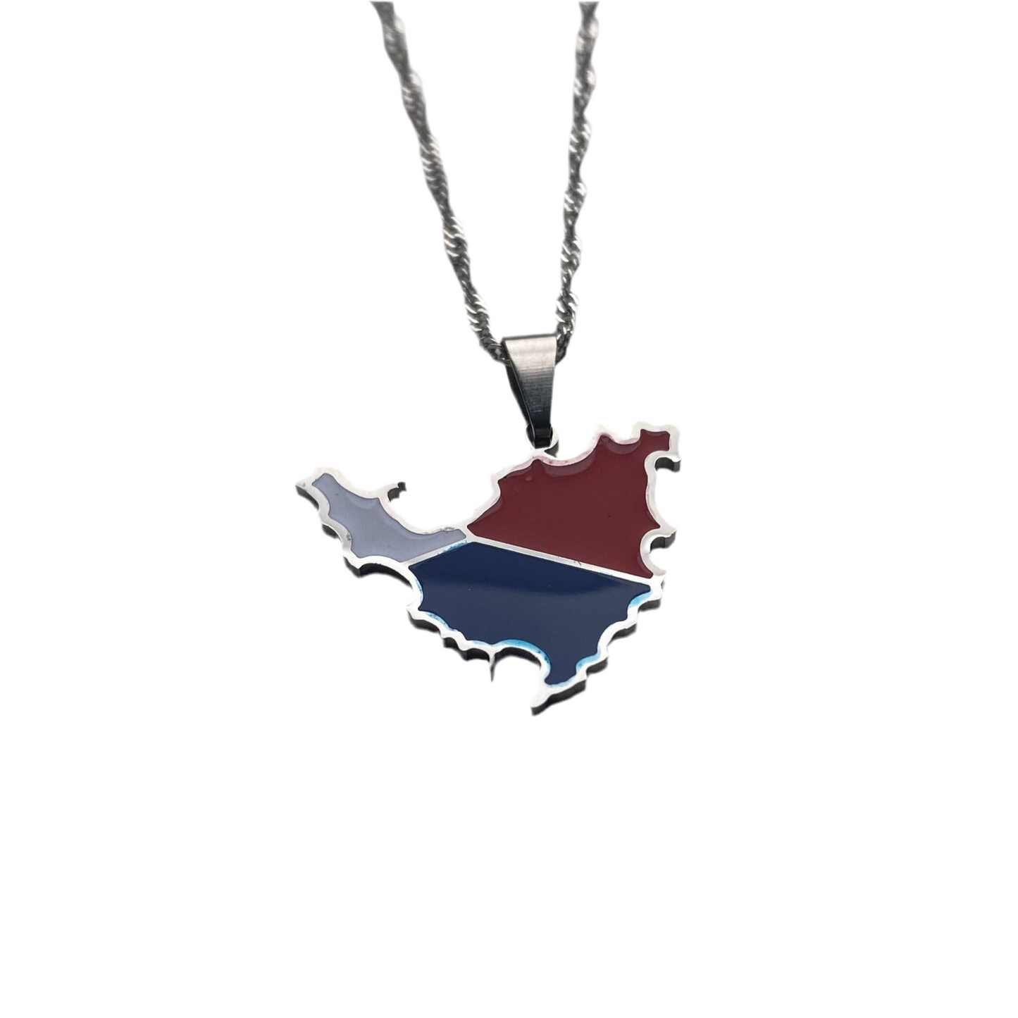 Saint Martin Necklace - Flag