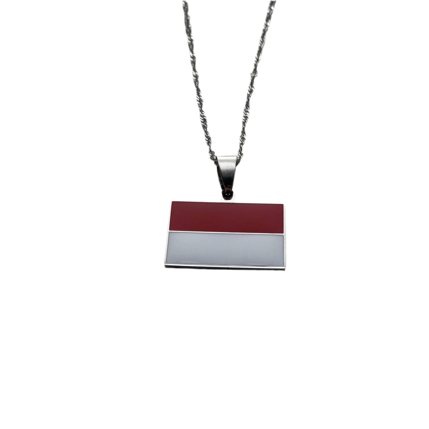 Indonesia Necklace - Flag