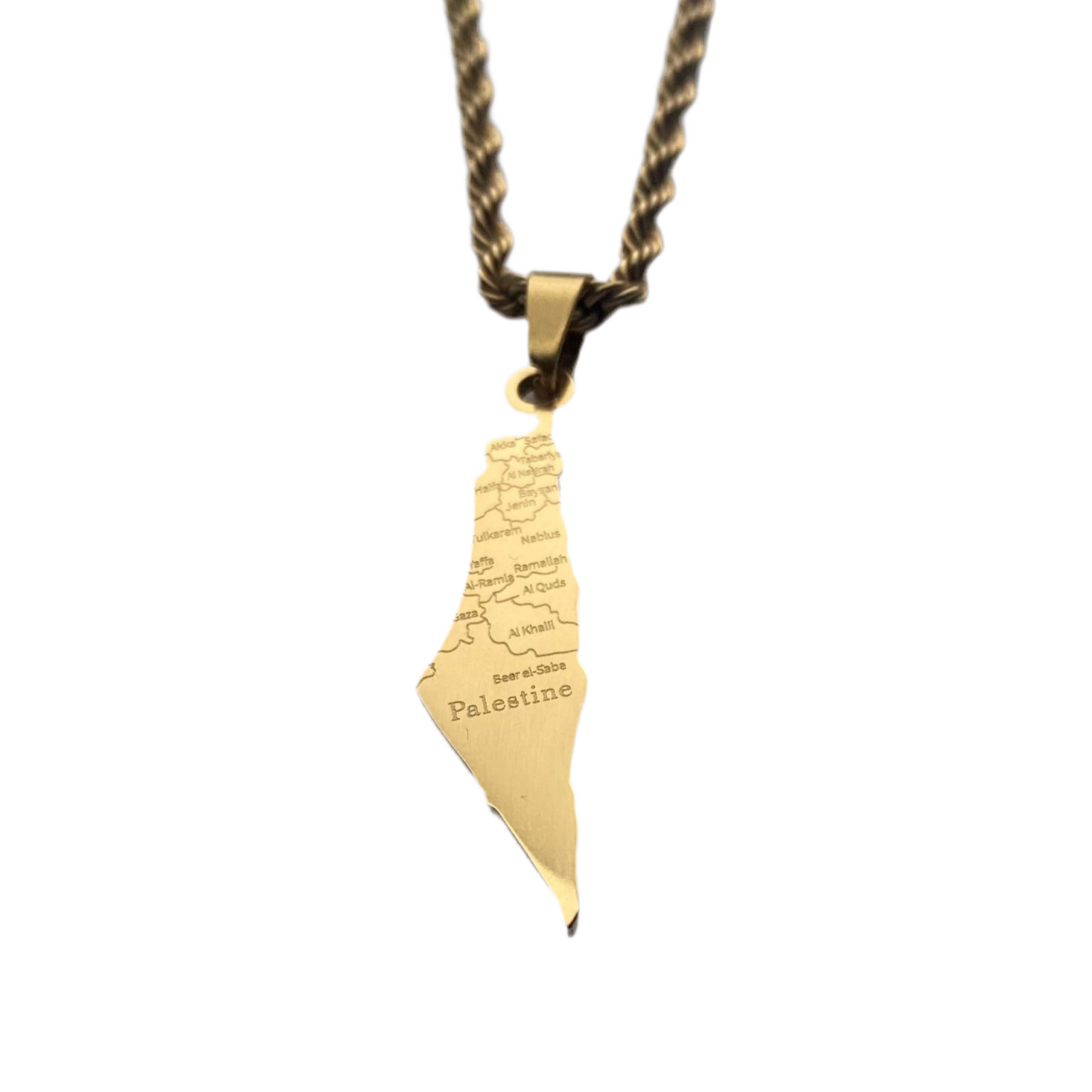 Palestine Necklace - Cities