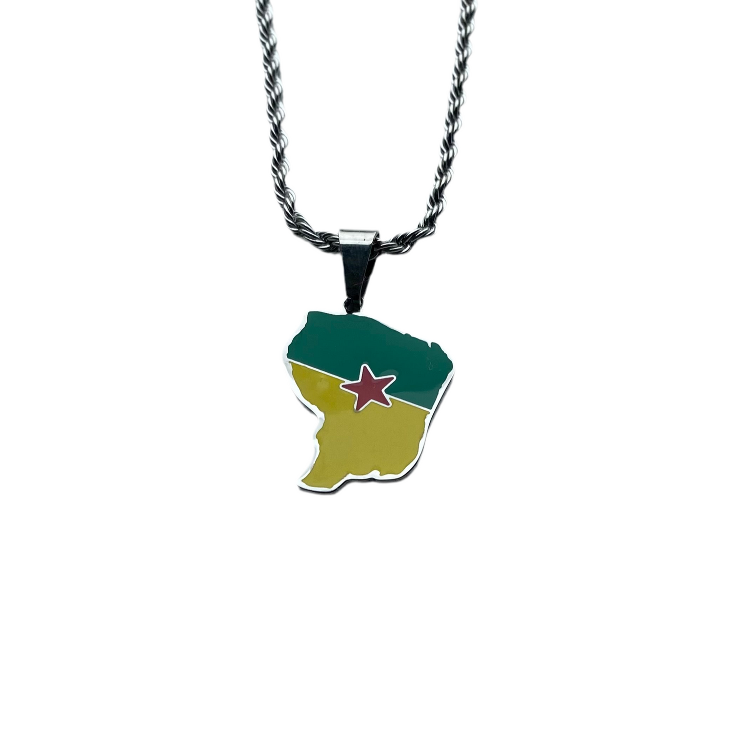 Frans Guyana ketting - Vlag