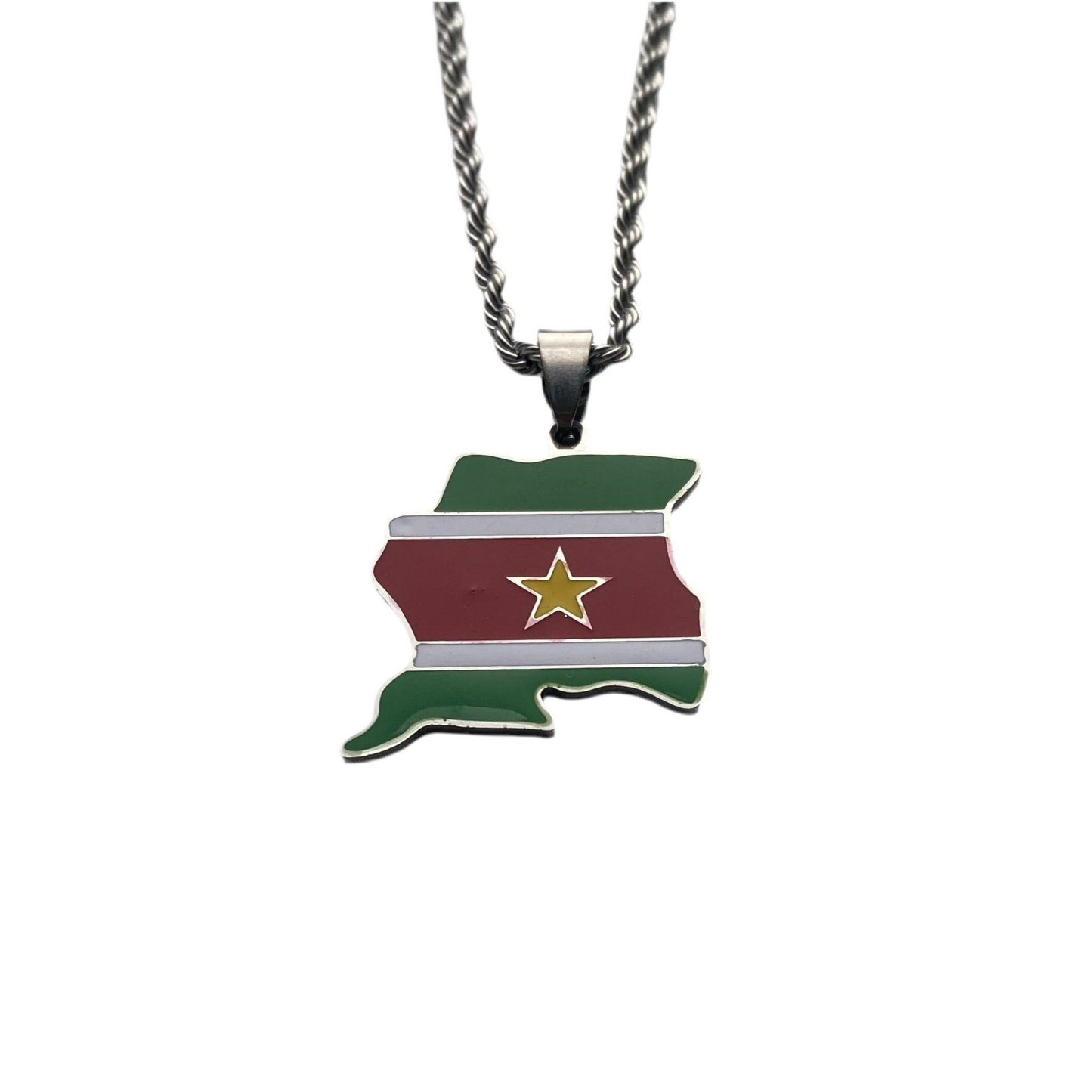 Suriname Necklace - Flag