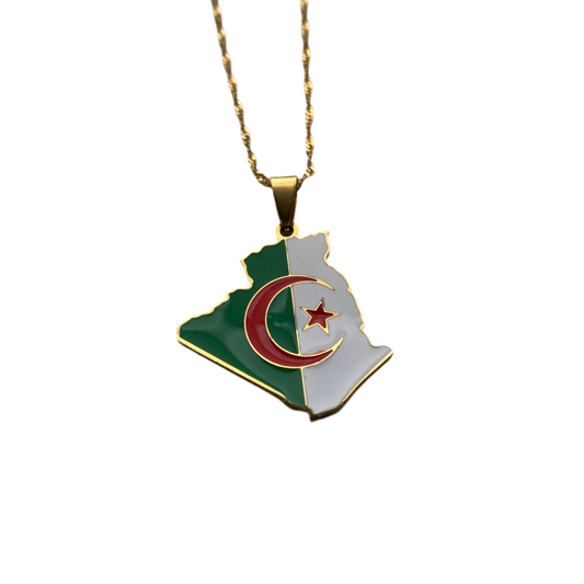 Algeria Necklace - Flag