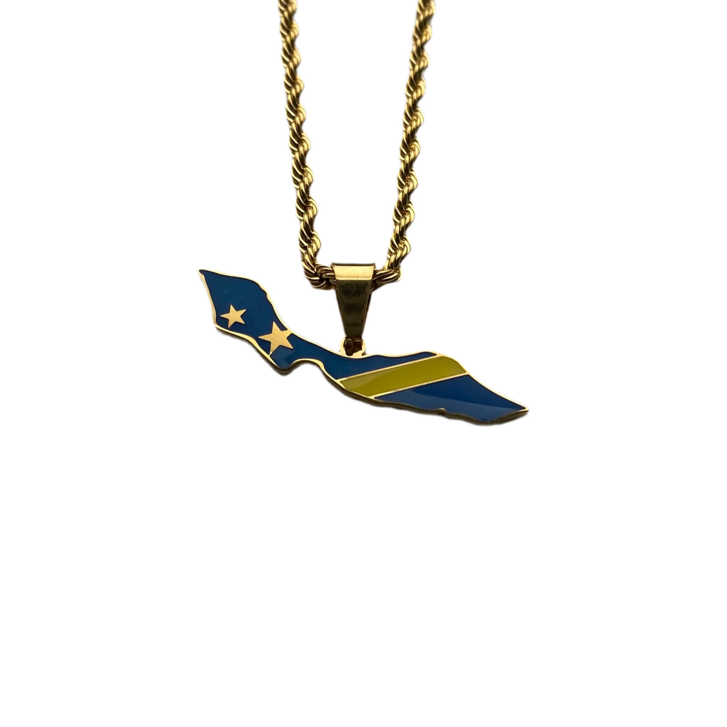 Curaçao Necklace - Flag