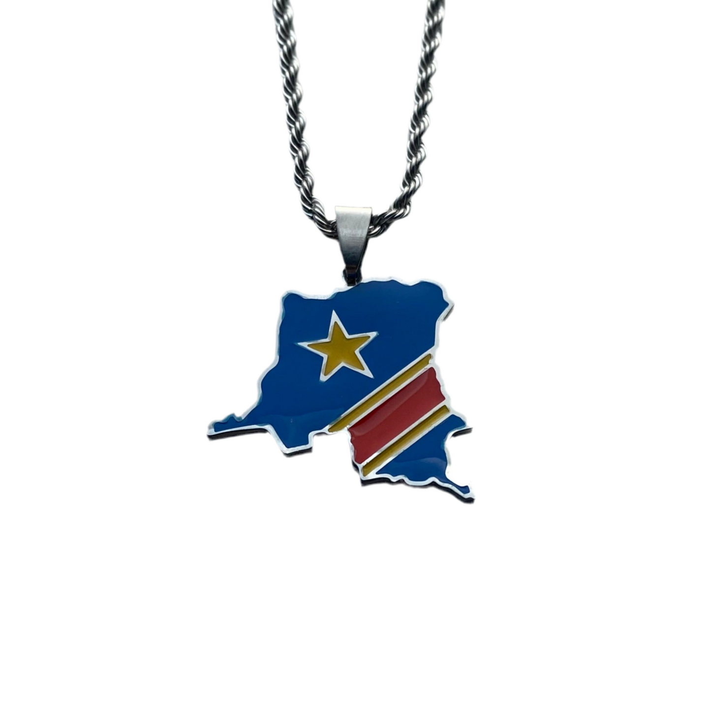 DRC Congo ketting - Vlag