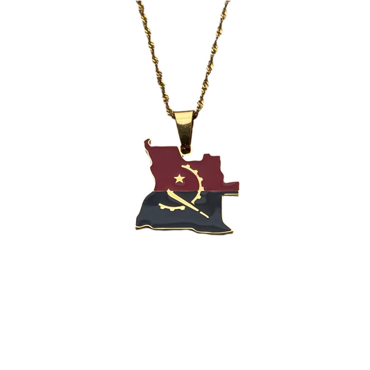 Angola Necklace - Flag