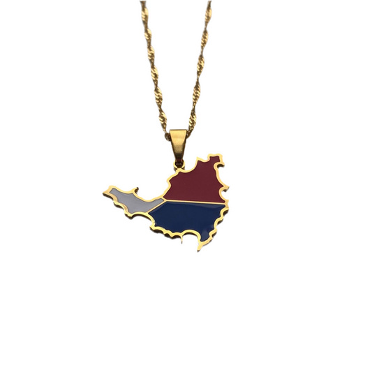 Saint Martin Necklace - Flag